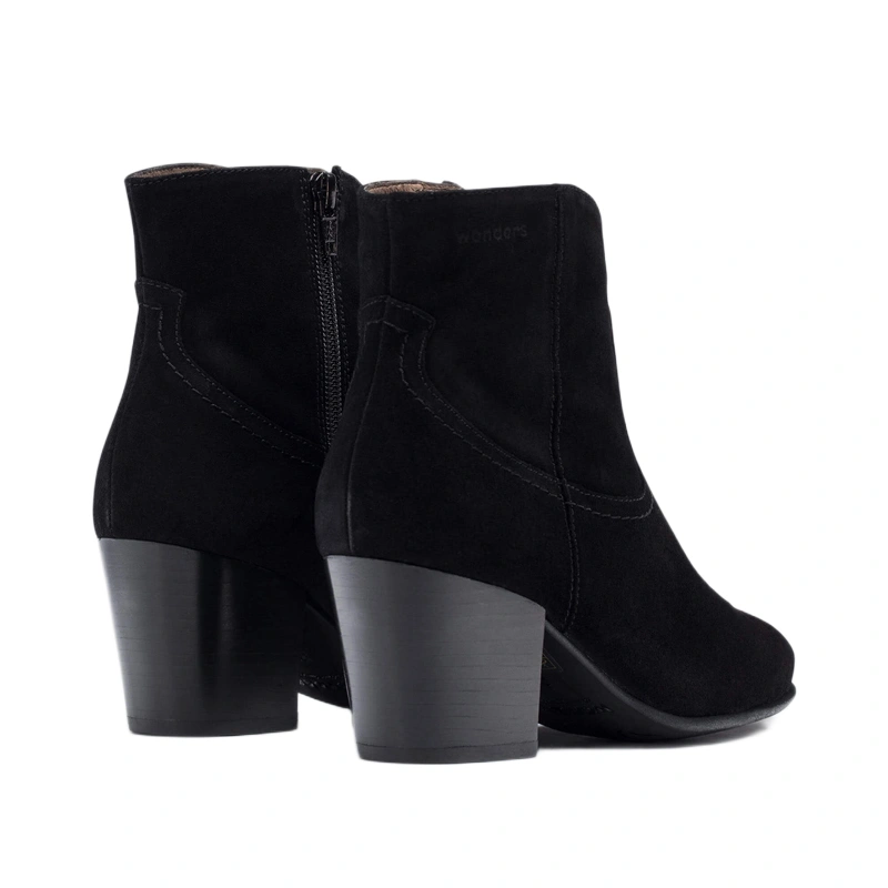Gležnjače Wonders I8912 Luxe Negro