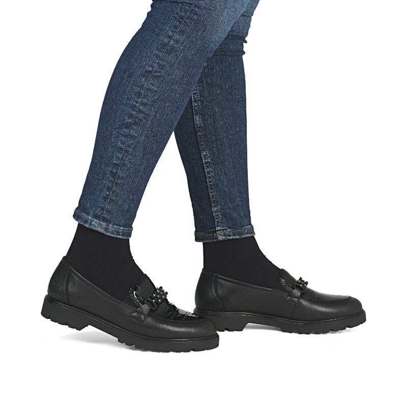 Mokasine Rieker 45561-01