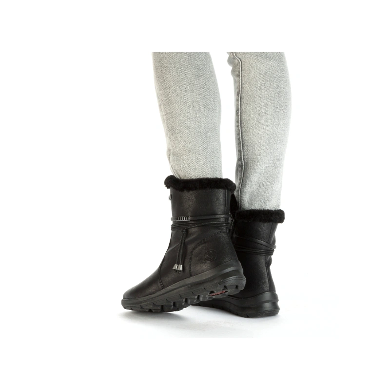 Čizme Rieker Z0070-00