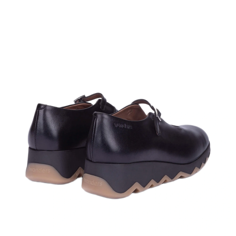 Cipele Wonders C7631 velvet negro