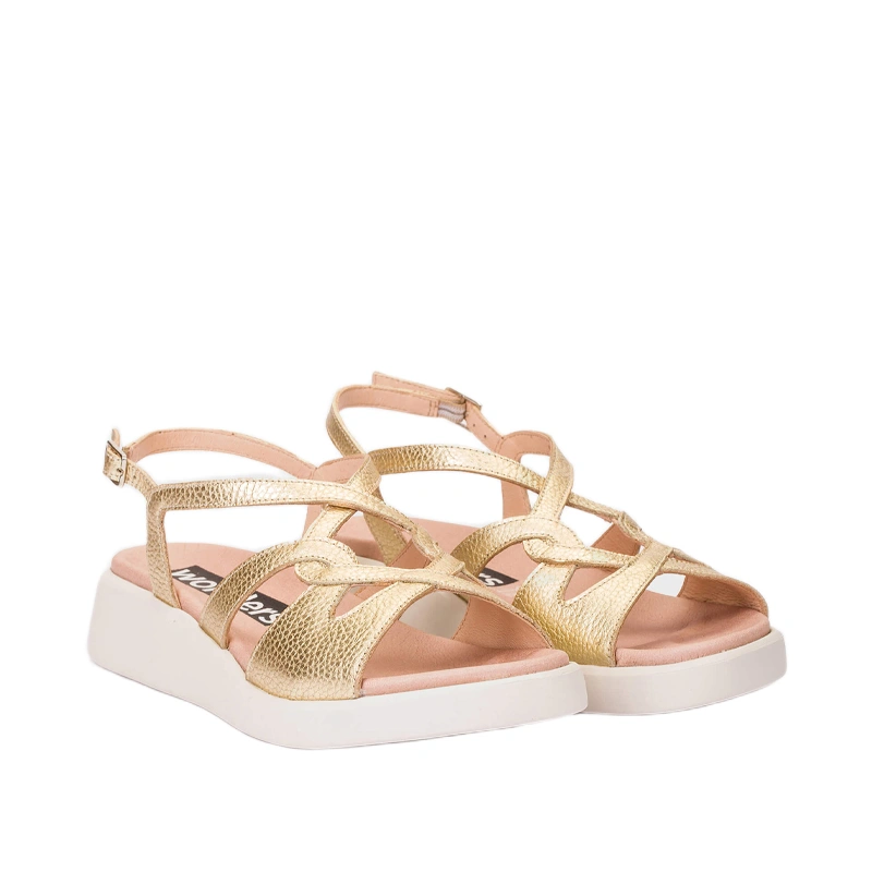 Sandale Wonders C6550 Glow Platino