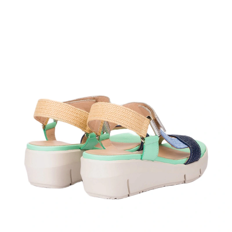 Sandale Wonders D8290 Elast Rafia