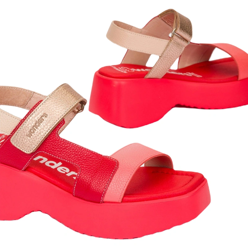 Sandale Wonders D9725 Wild Coral
