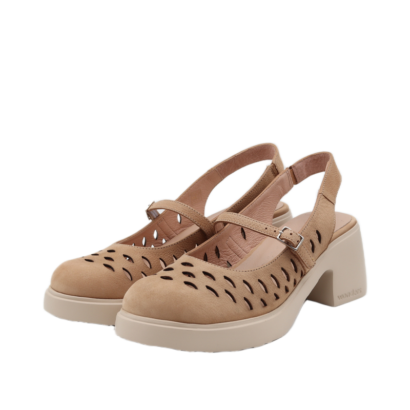Sandale Wonders E7130 Nubuk Sand